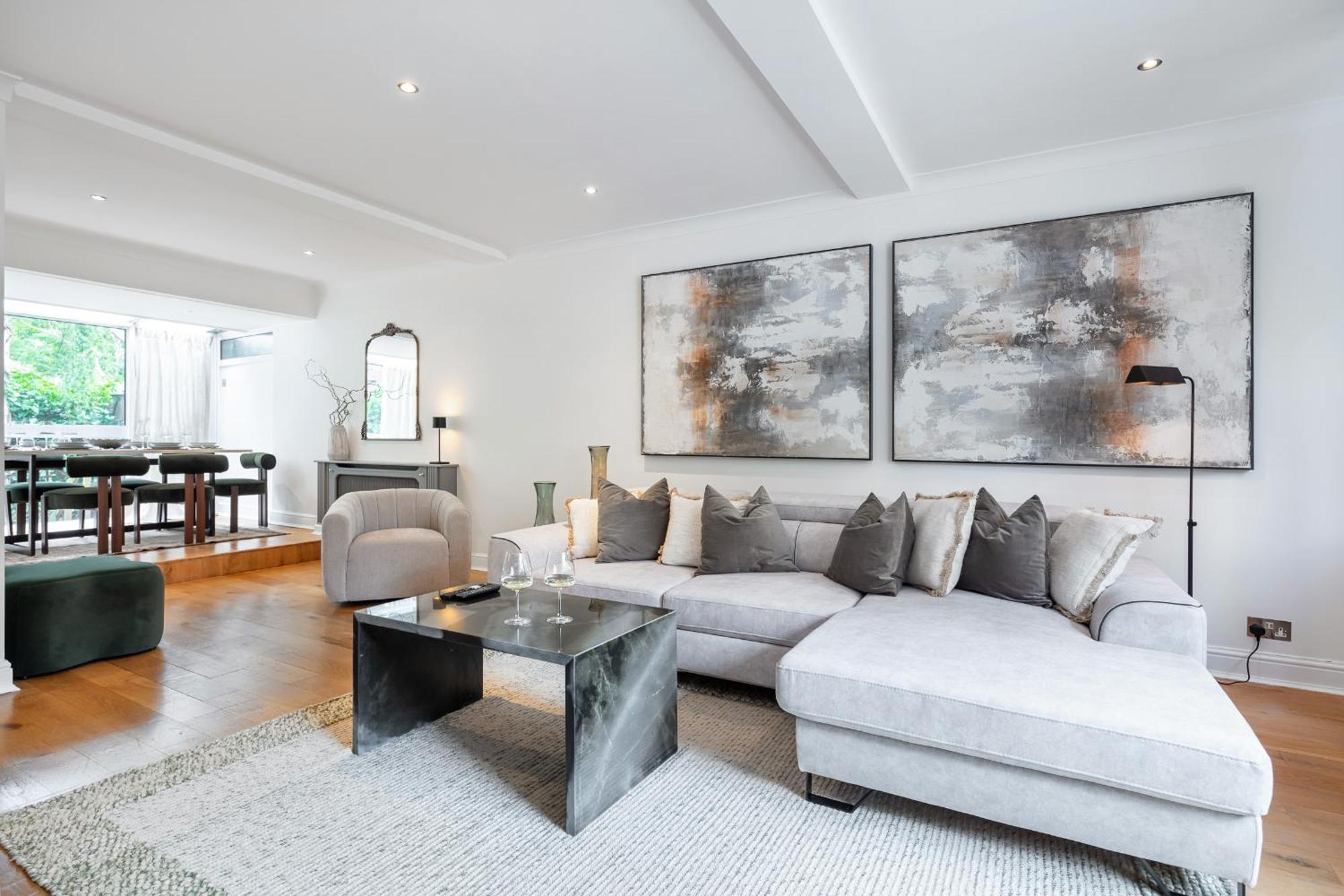 Villa Rare 4Beds Townhouse In Kensington With Patio London Exterior foto